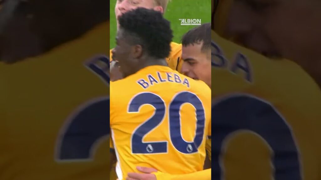 What A Goal From Lamptey!! 😱 #brightonandhovealbion #premierleague