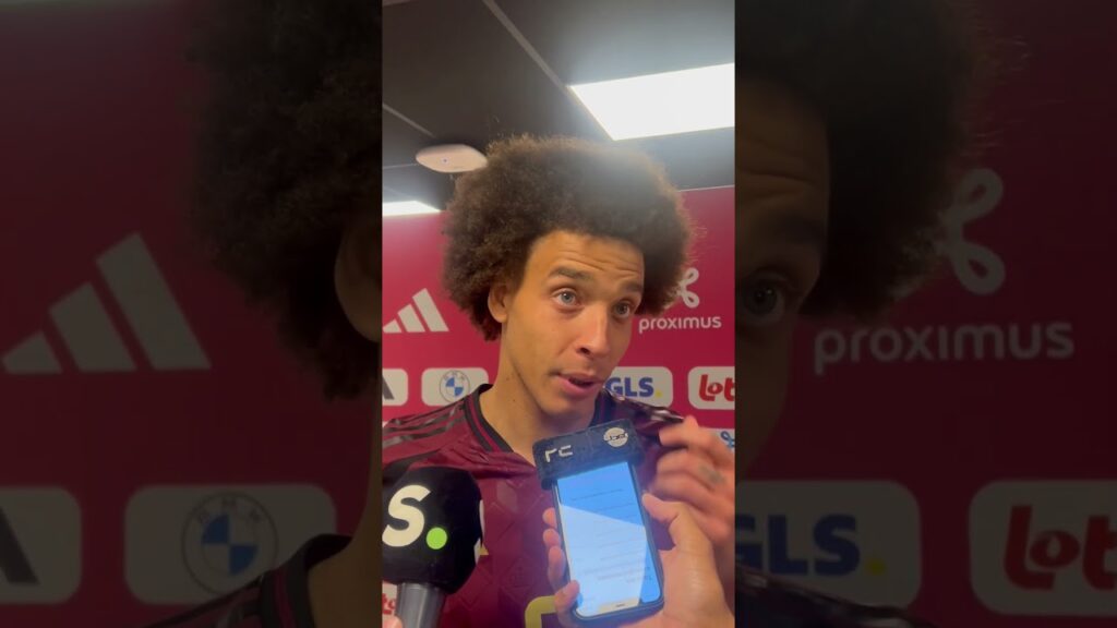 Axel #Witsel: Les entraînements ont été intenses! #Belgium #Montenegro #Euro2024