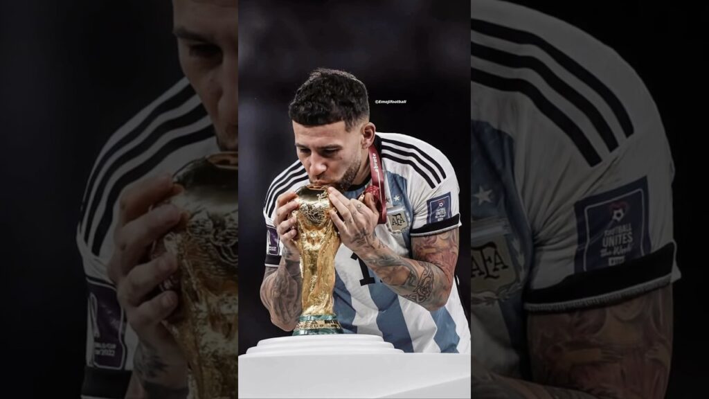 SHOCKING😳Why Nicolas OTAMENDI Has This Tattoo😳😲⚽️#football #shorts #footballlove