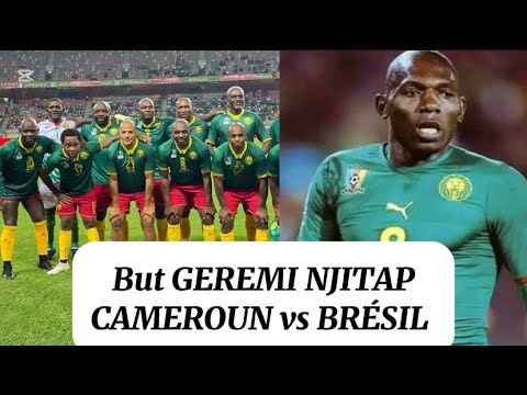 Cameroun vs Bresil : but de Geremi Njitap ; Samuel Eto’o absent