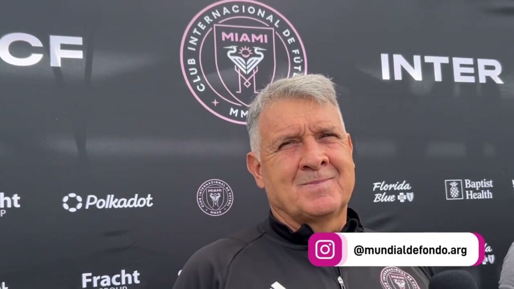 Gerardo Martino, el progreso de Messi y el juego del Inter Miami cómo visitante