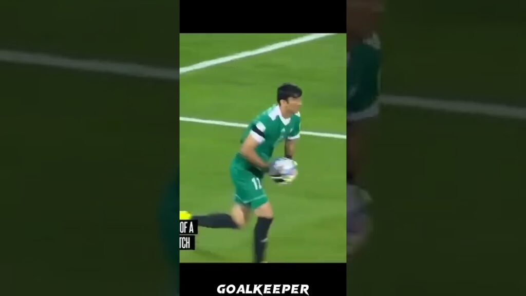 goalkeeper | Throwing the ball by Alireza Biranvand🤯