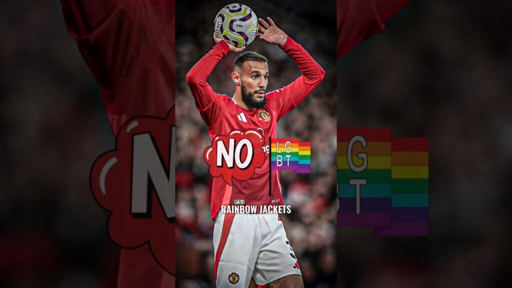 Noussair Mazraoui Refuses  ❌🏳️‍🌈  Rainbow Laces Jacket | Manchester United News