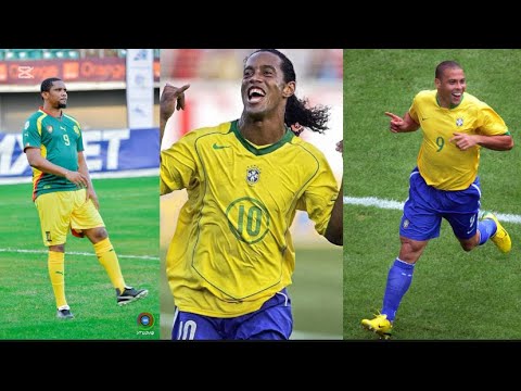 Match des légendes Cameroun vs Brésil : but de Ronaldo