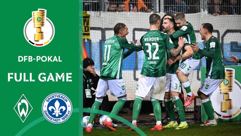 Full Game | Werder Bremen vs. Darmstadt 98 | DFB-Pokal 2024/25 - Round of 16