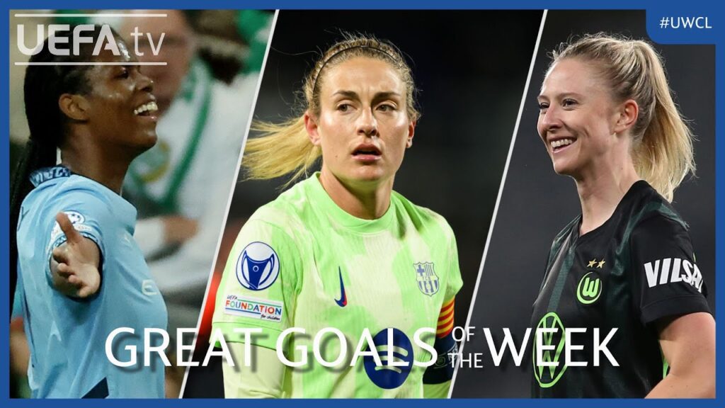 Great Women's Champions League Goals MD3 & MD4 | Putellas, Shaw, Le Sommer...