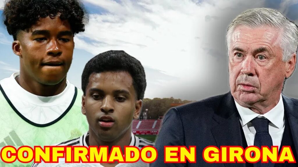 LA DECISIÓN DE ANCELOTTI CON ENDRICK TRAS LESIONARSE RODRYGO CONFIRMADO EN GIRONA
