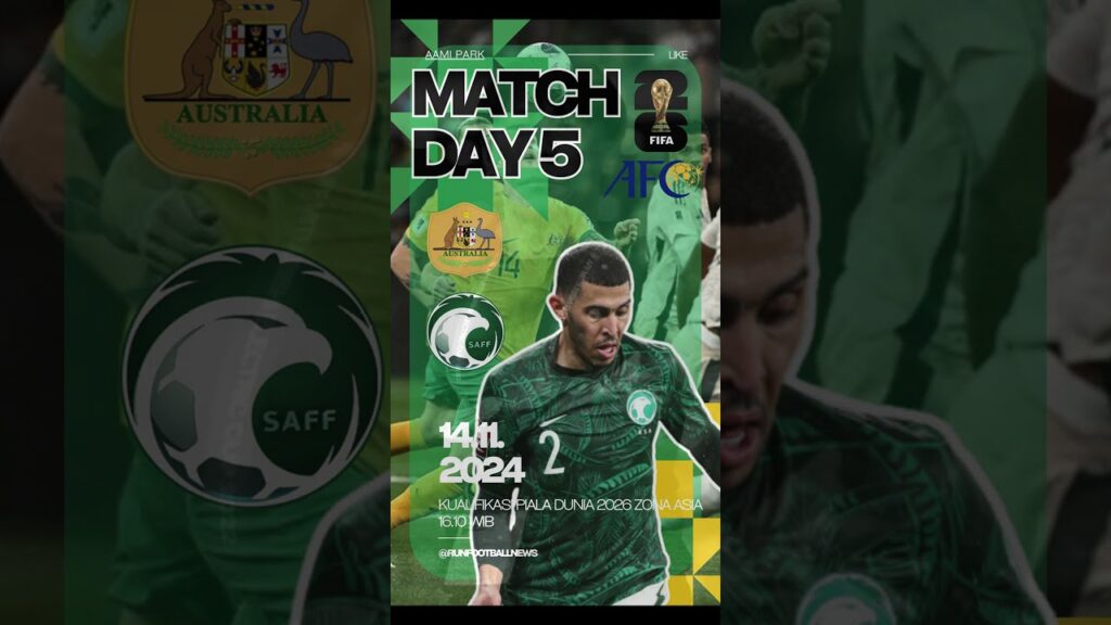 Kontroversi Laga Australia vs Arab Saudi Kualifikasi Piala Dunia 2026 Zona Asia #beritabola