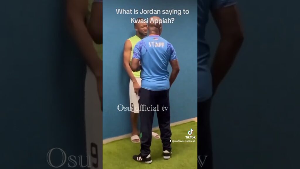 JORDAN AYEW LOOKS UNHAPPY #blackstars #kudus #JordanAyew #ghanafootballassociation #africanfootball