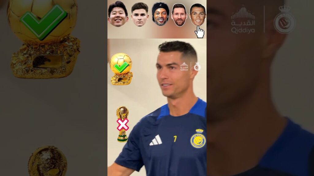 Cristiano Ronaldo, lionel messi, neymar jr. Ronaldinho, alvarez #shorts #football #brazilianfootball