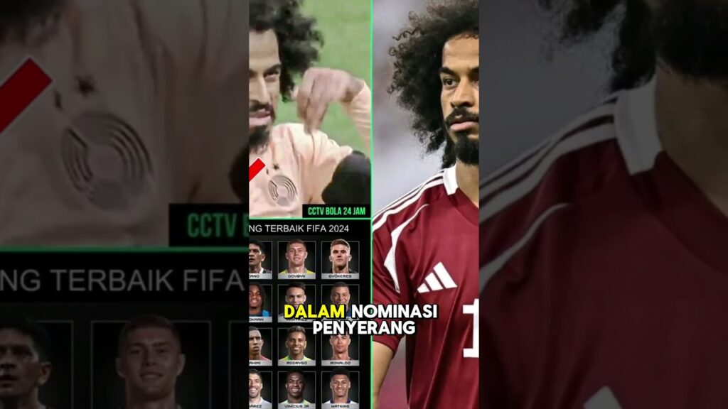 Akram afif masuk nominasi penyerang FIFA terbaik 2024😲😮