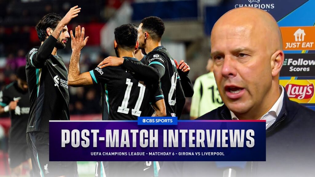 Arne Slot & Alisson speak as Salah puts reds on brink of UCL last 16 | Girona vs Liverpool