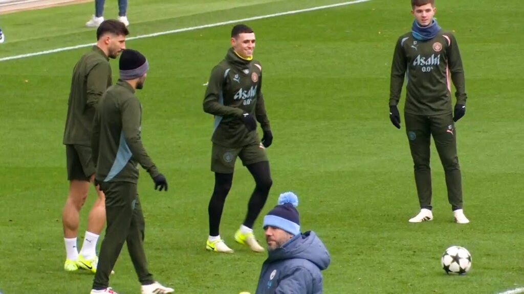 Phil Foden and Mateo Kovacic RETURN! | Man City train ahead of Juventus Champions League clash