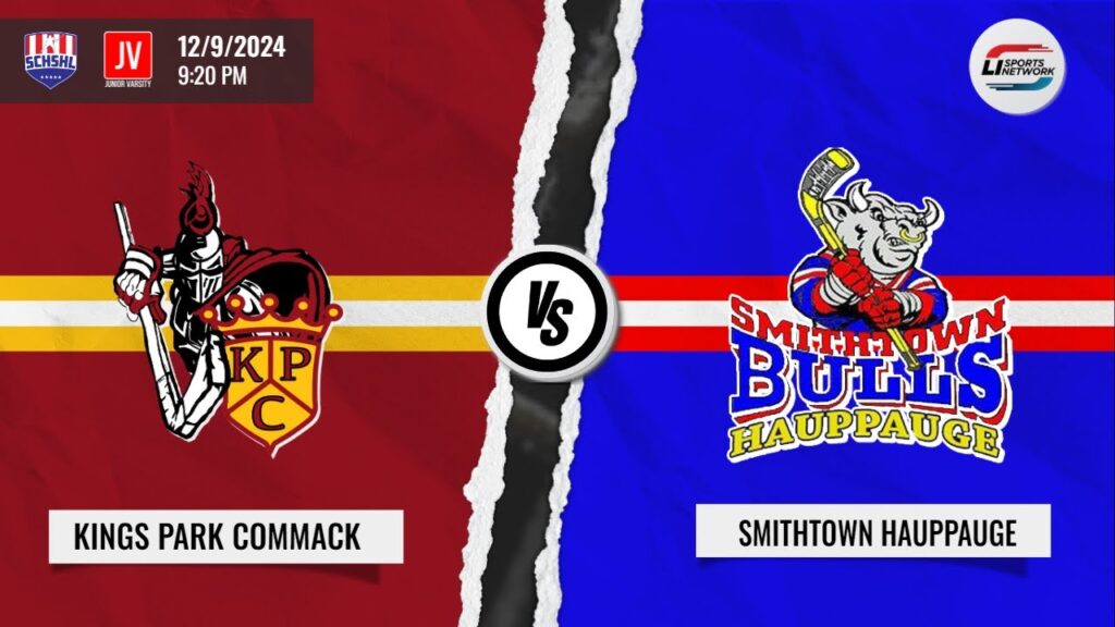 SCHSHL Junior Varsity Hockey | Kings Park Commack vs Smithtown Hauppauge