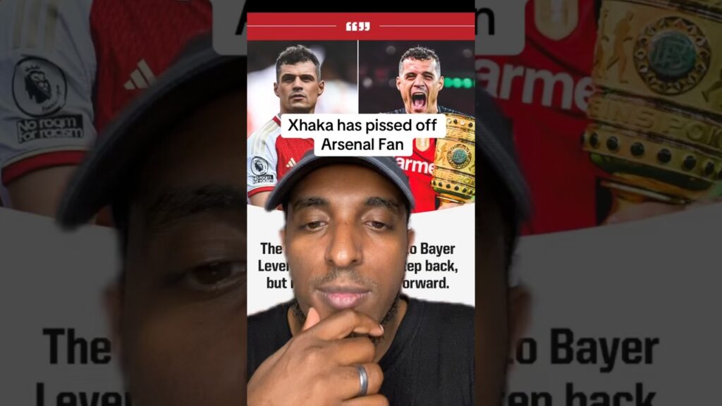 Granit Xhaka on moving from Arsenal to Bayer Leverkusen  being a step up #granitxhaka  #arsenal