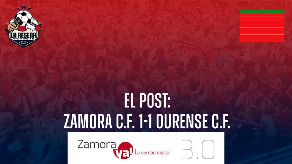 5x59 | En directo: el postpartido: Zamora C.F. 1-1 Ourense CF | #PrimeraFederación