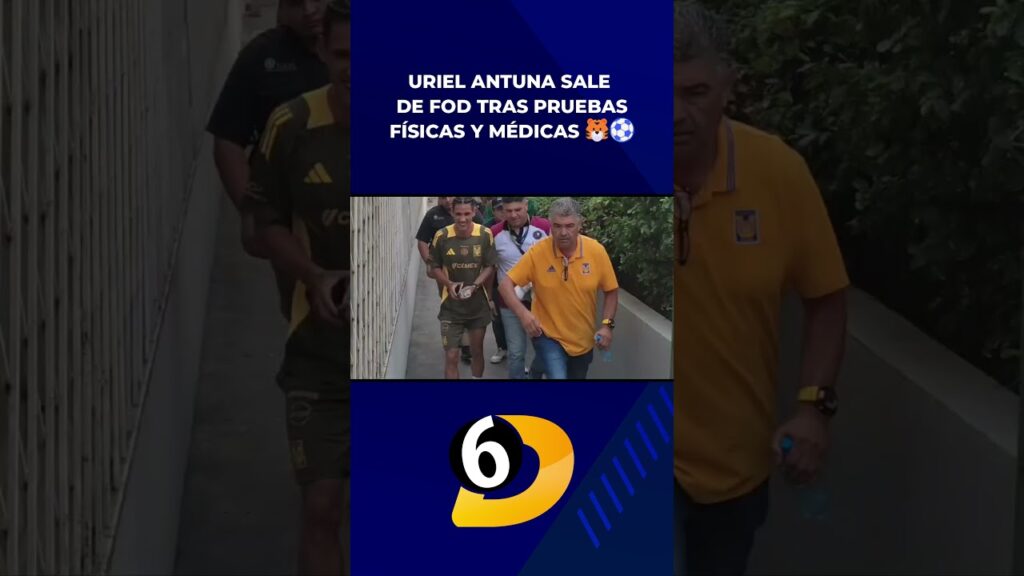 Sale Uriel Antuna de las pruebas físicas de FOD y algunos aficionados corearon su nombre | #shorts