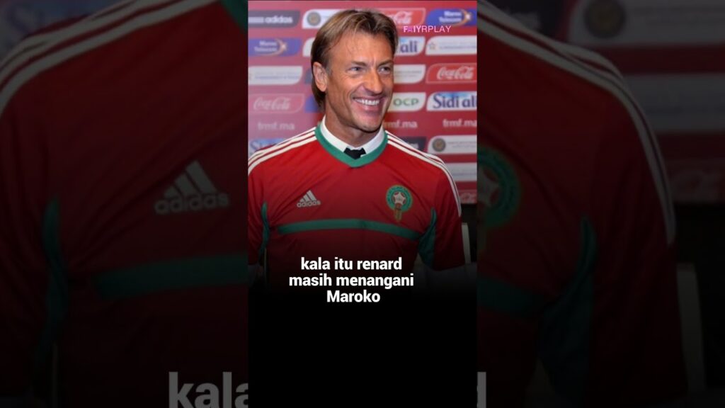 Pelatih Baru Arab Saudi Herve Renard ternyata Pernah Bikin Malu Shin Tae-yong.