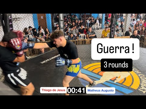 Litoral Fight - Boxe amador 80kg - Thiago VS Matheus