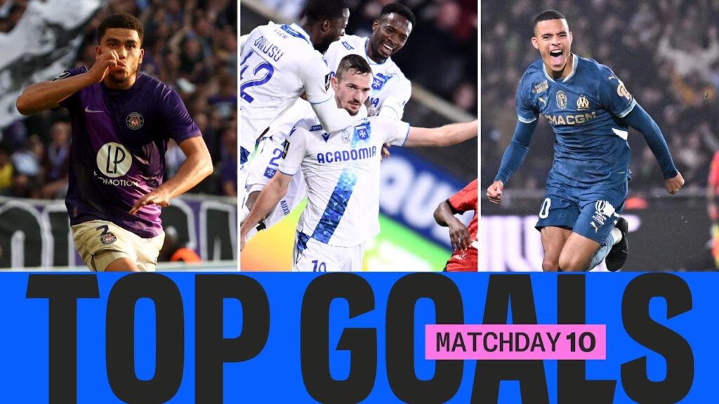Les PLUS BEAUX BUTS de la 10ème journée | Ligue 1 McDonald's 24/25