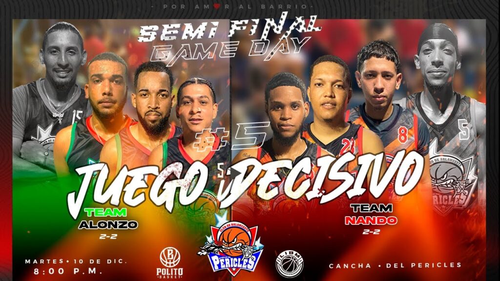 🔥 Team Alonzo (2-2) 🆚 Team Nando (2-2) 🔥| SEMIFINAL | 4to Torneo Navideño Pericles | 10/12/2024