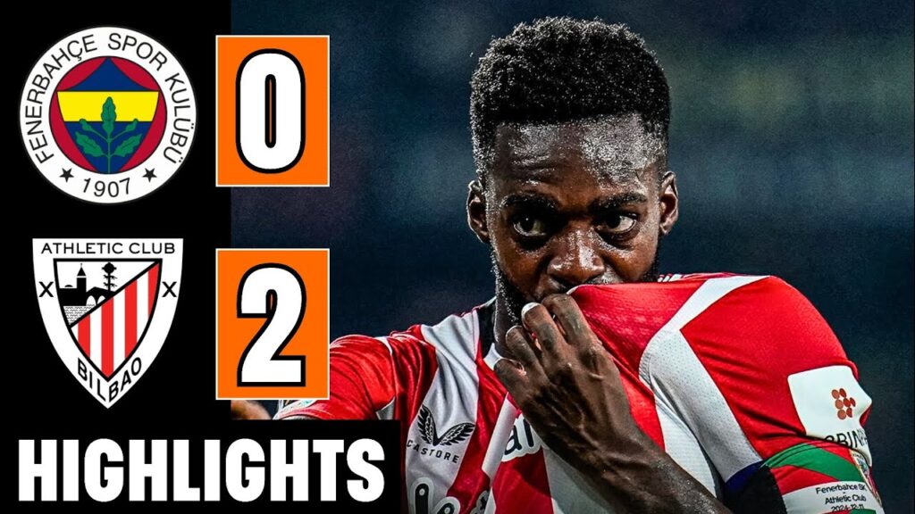 Fenerbahce Vs. Athletic Club 0-2 | EXTENDED HIGHLIGHTS | UEFA Europa League | Inaki Williams