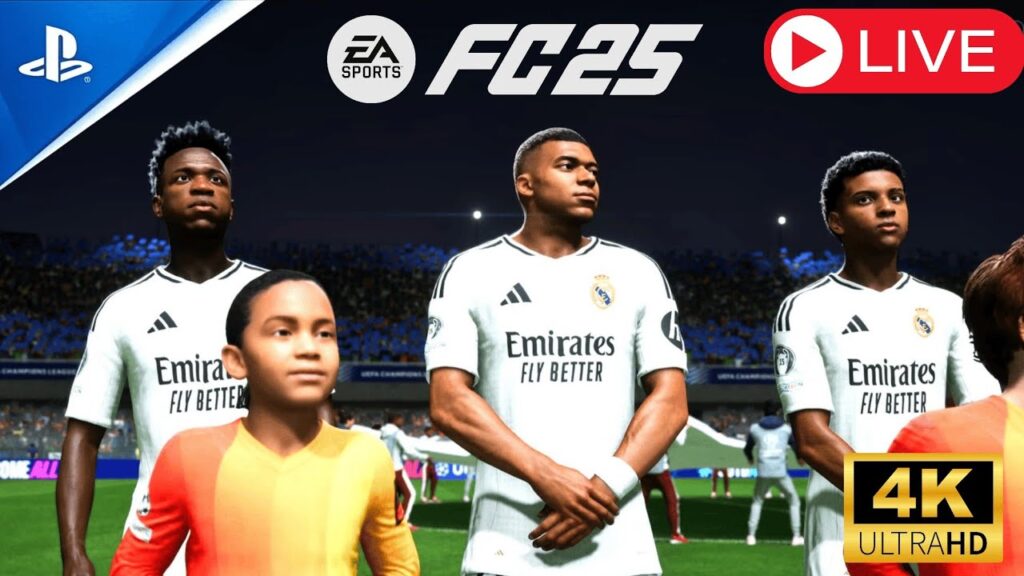 FC 25 - Atalanta x Real Madrid | UEFA Champions League 24/25 | PS5 PRO [4K] #divgamesfc