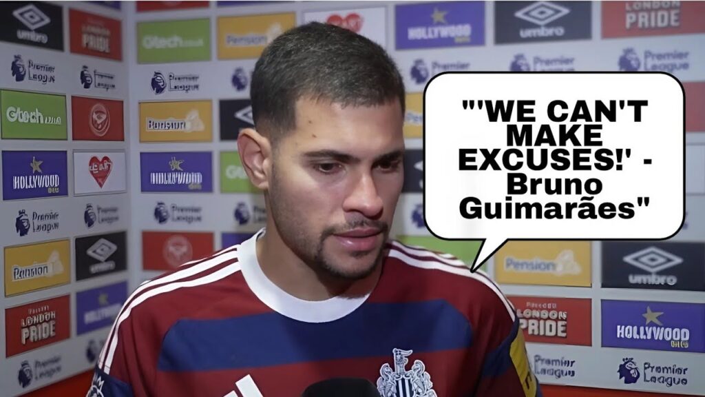 BRUNO GUIMARÃES' HONEST VERDICT! 'We Lost Our Way After 3rd Goal' | Newcastle United 2-4 Brentford