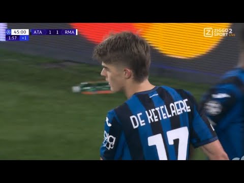Charles De Ketelaere Goal,Atalanta vs Real Madrid(2-3) All Goals and Extended Highlights