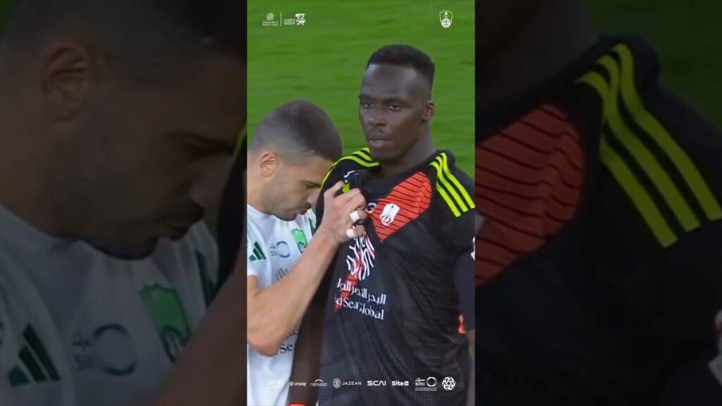 Edouard Mendy réussit un arrêt incroyable avec son équipe (Al Ahli, Sénégal) #football #shorts