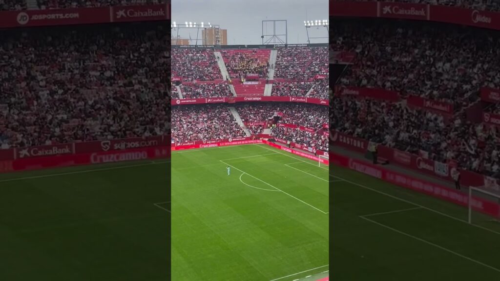 Las protestas contra la directiva en el partido entre Sevilla y Rayo Vallecano