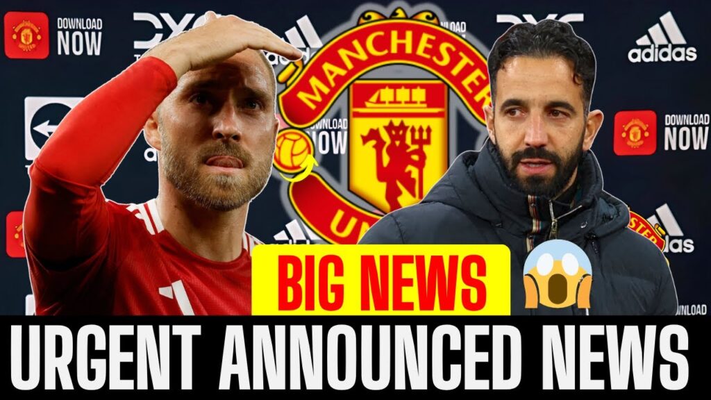 🚨BIG NEWS🟢:RUBEN AMORIN SET TO SELL ERIKSEN & ANTONY THIS JUNUARY!😱#mufcnews