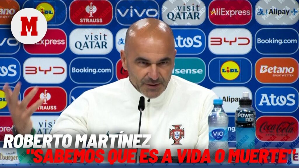 Roberto Martínez: "Ahora sabemos que es a vida o muerte" I MARCA
