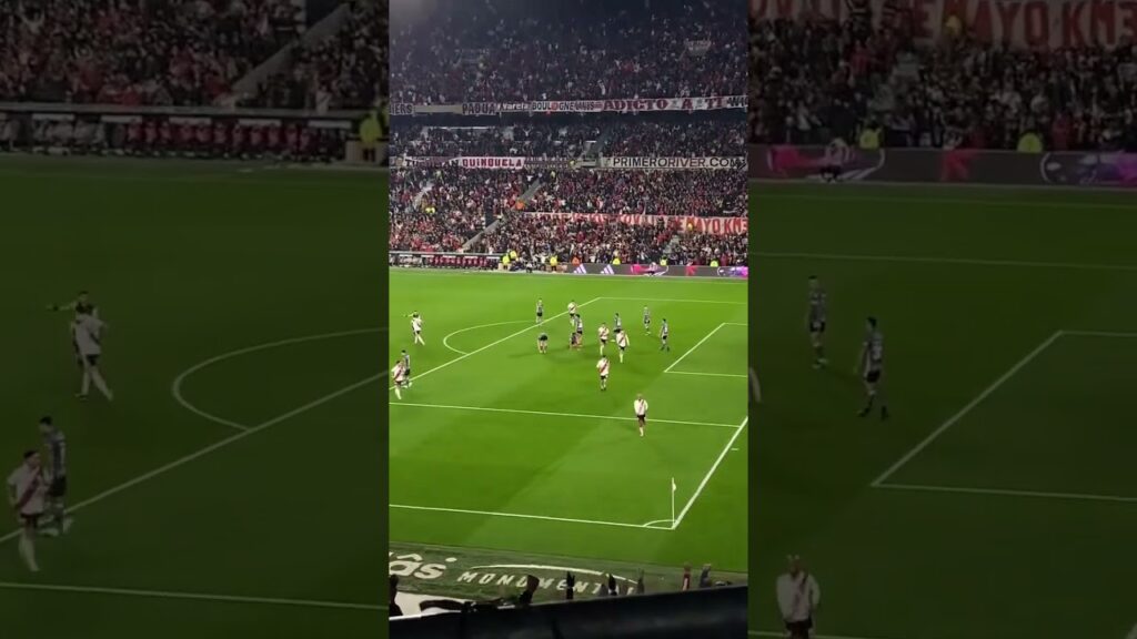 DE LA CRUZ Y EL 2-0 PARA RIVER ⚪️🔴 #futbolargentino #riverplate