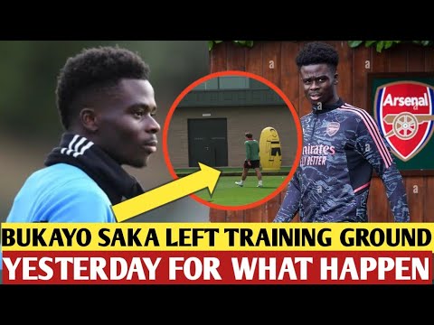 🔴Arsenal Training Ground Incident: Saka and Jesus Misunderstanding