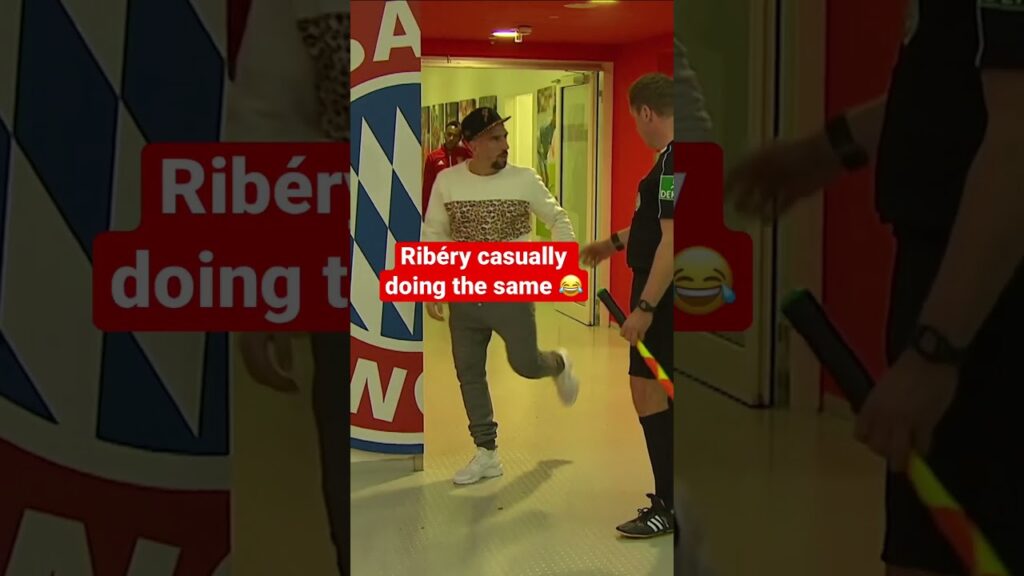 Can you name a funnier player than Franck Ribéry? 😅😂