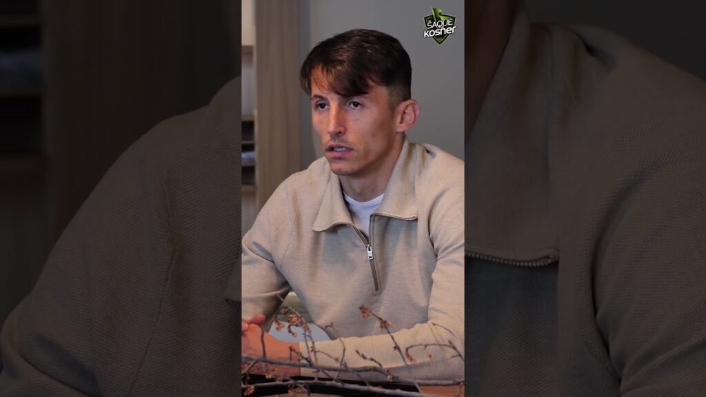 Ante Budimir habla sobre el vestuario de Osasuna en 'El saque de Kosner' #shorts