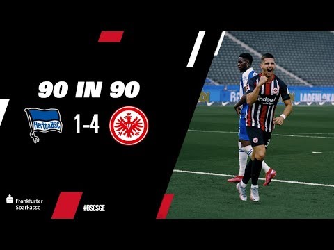 Daichi Kamada mit Zaubersolo I Hertha BSC - Eintracht Frankfurt | "90 in 90" bei EintrachtFM