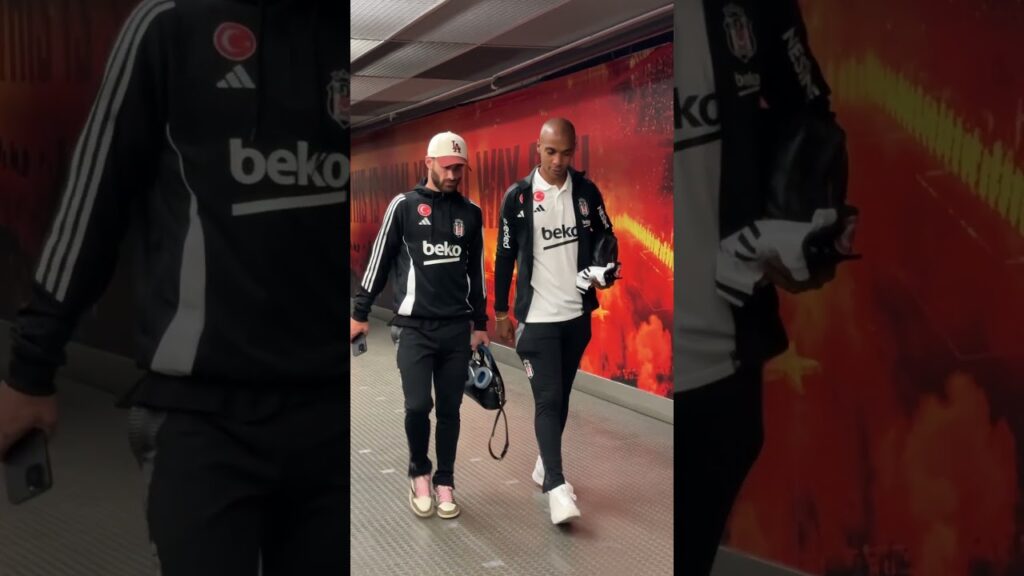 Rafa Silva & Joao Mario birlikte ayrıldı. #beşiktaş