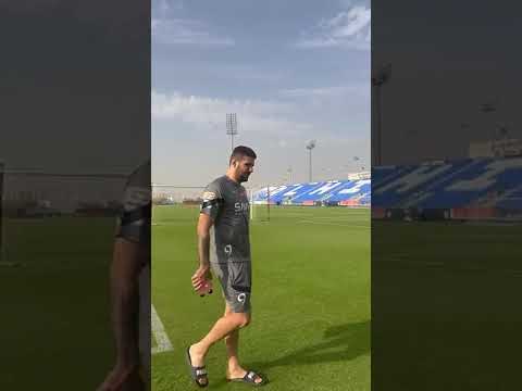 ميتروفيتش يعود الى تدريبات نادي الهلال 💙😍 #alhilal #al_hilal #الهلال