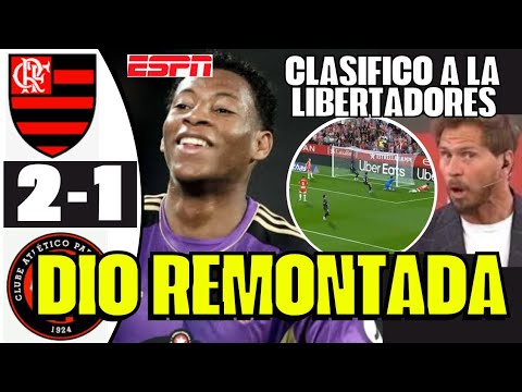 GOLAZO Y TREMENDA REMONTADA GONZALO PLATA CLASIFICÓ A LA COPA LIBERTADORES ES UNA LOCURA SORPRENDE