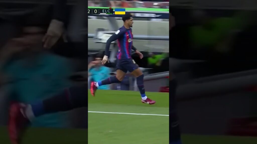 O Amor de Ronald Araújo ao símbolo 💙❤️