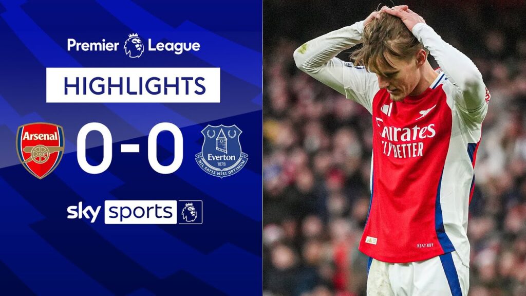 Toffees HOLD Gunners in stalemate 🛑 | Arsenal 0-0 Everton | Premier League highlights