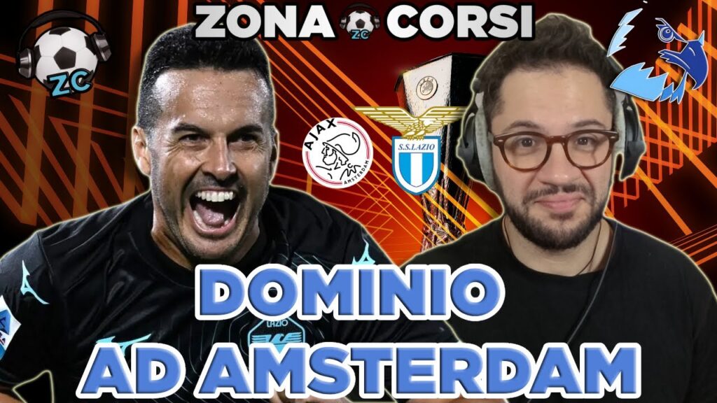 LA LAZIO E' GRANDE OVUNQUE NOI ANDIAMO!! AJAX-LAZIO 1-3. Europa League [#6]