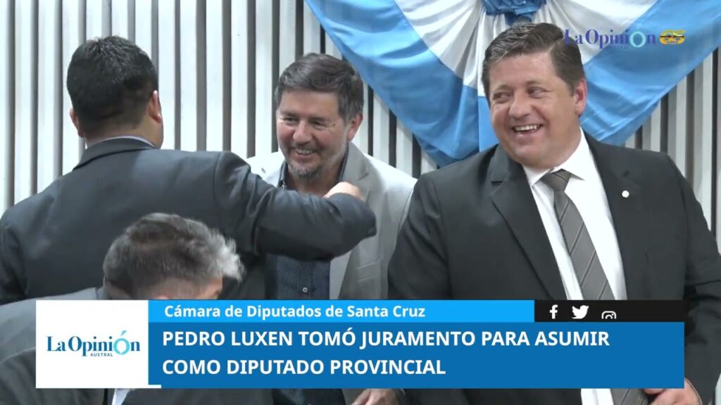 Pedro Luxen asumió como diputado provincial