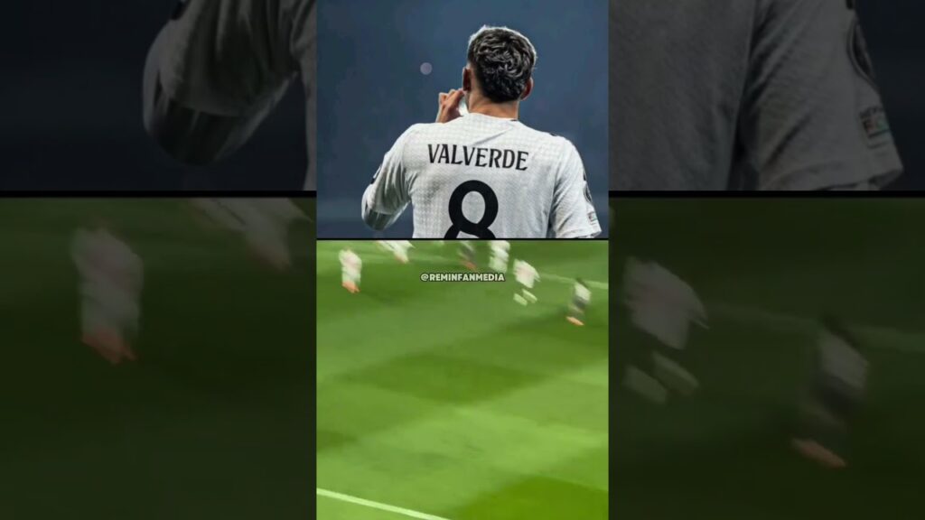 Regardez le très beau but de Frederico VALVERDE. Attention Pathé Ciss!