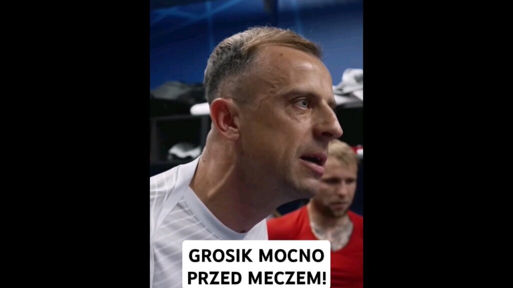 Kamil Grosicki mocno przed meczem #KamilGrosicki #reprezentacjapolski #polska #pzpn Źródło: PZPN