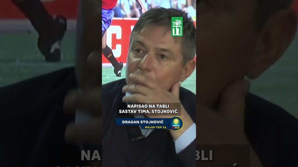 “Vujke kasno shvatio kakav sam igrač.” – Dragan Stojković – Mojih TOP 11 "Vujke kasno shvatio kakav sam igrač." - Dragan Stojković - Mojih TOP 11