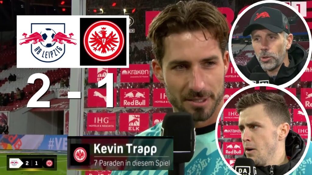 Kevin Trapp Marco Rose Klostermann Interview Nach Dem Spiel RB Leipzig 2 vs 1 Frankfurt 15/12/2024