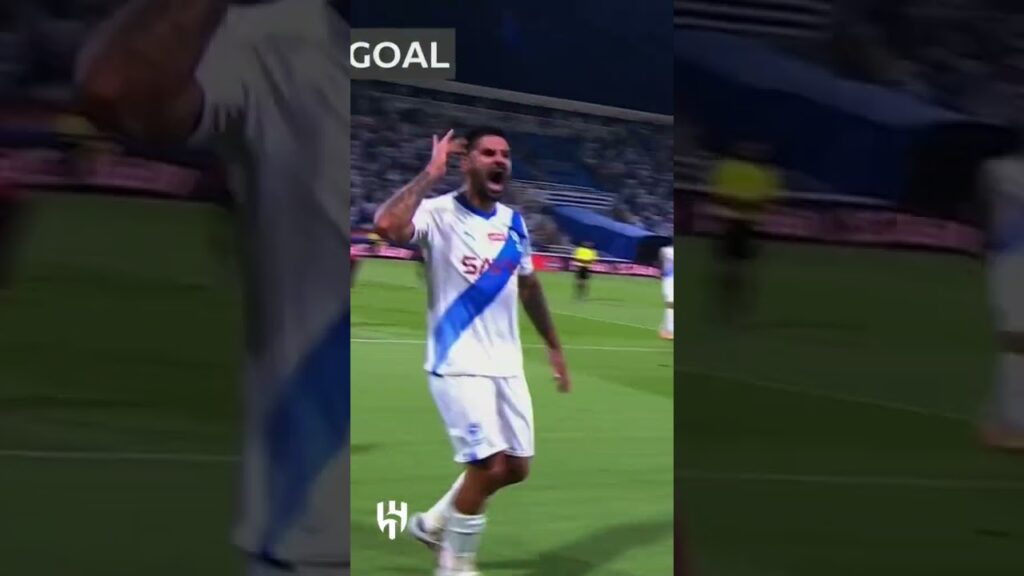 Football Mitrogol in action - Aleksandar Mitrovic First game for Al-Hilal and scores #shorts